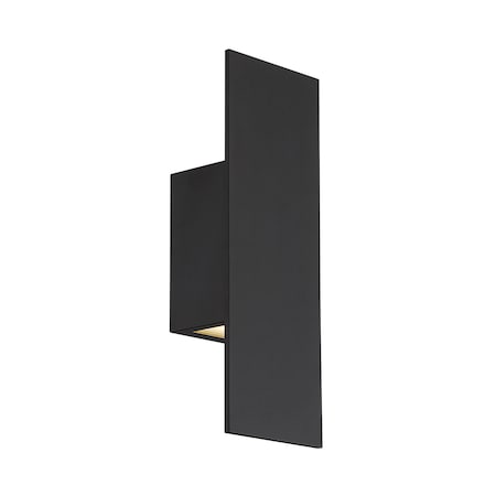 Icon 14in LED Indoor And Outdoor Wall Light 3000K In Black